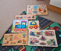 7 Puzzles aus Holz zusammen 10 Euro oder gegen Kinderbücher Niedersachsen - Lindhorst Vorschau