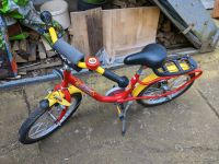 Puky Fahrrad rot gelb 18 Zoll Kinder Nordrhein-Westfalen - Stolberg (Rhld) Vorschau