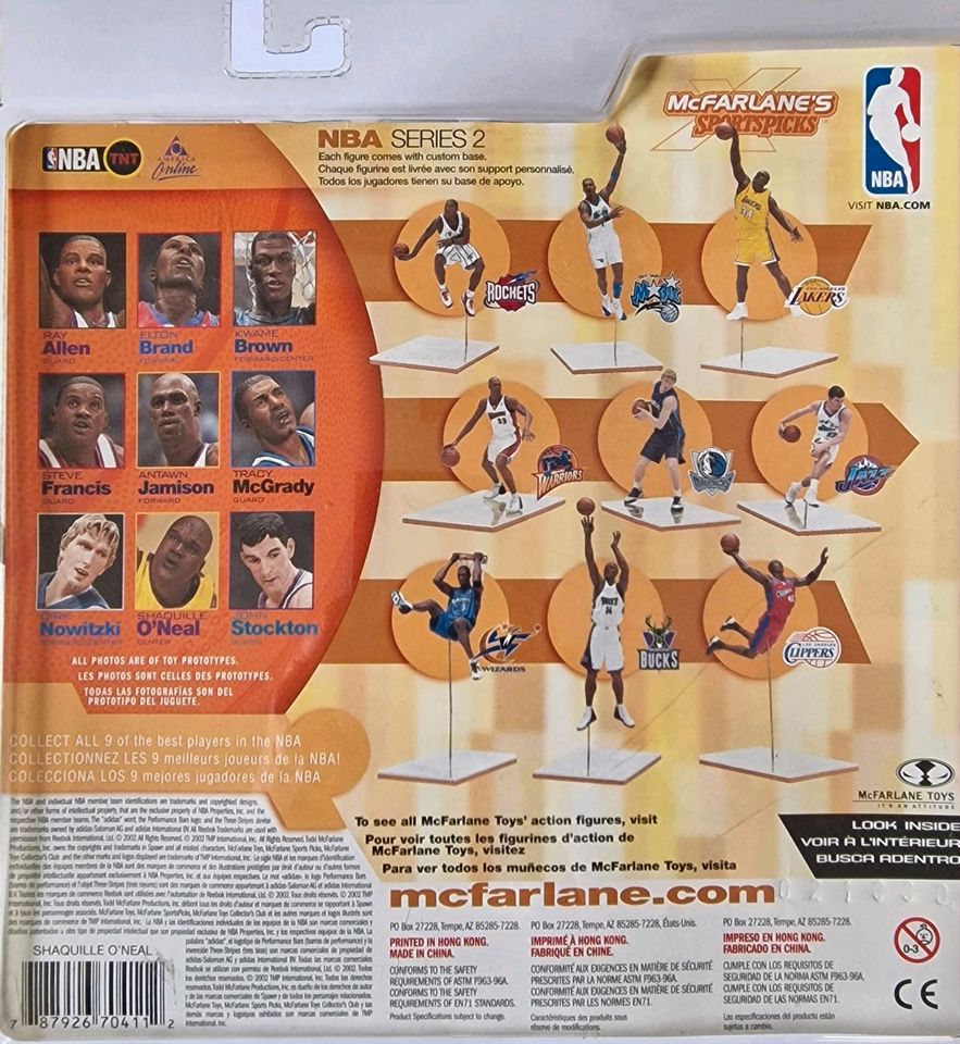 Shaquille O'Neal NBA McFarlane Figur - Serie 2 - Shaquille O'Neal in Gelsenkirchen