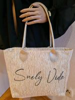 Strandtasche Suely Vida beige Gold Nordrhein-Westfalen - Mechernich Vorschau