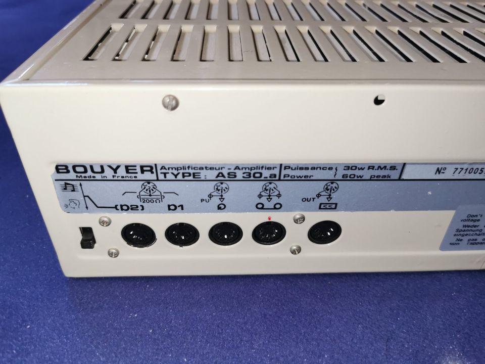 Verstärker Bouyer AS 30 Amplifier in Dautphetal