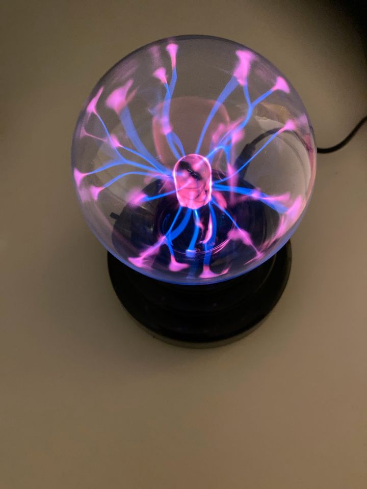 Plasma Licht- Ball für Kinder mit USB-Kabel 10x14cm in Stralsund