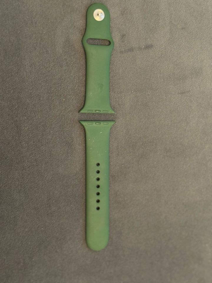 Apple Watch 7 Armband Original in Saffig