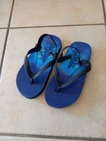 Kinder Badeschuhe Flipflop blau Gr.7 Düsseldorf - Heerdt Vorschau