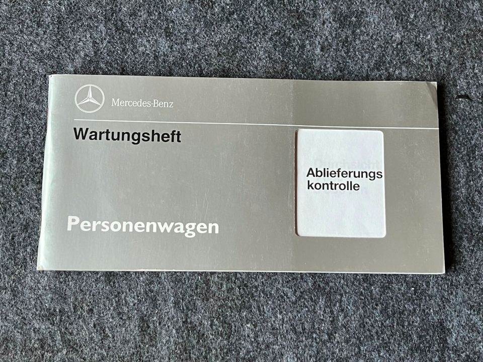 Mercedes Wartungsheft Serviceheft Scheckheft R129 W124 SL FENSTER in  Sachsen - Plauen, Ersatz- & Reparaturteile