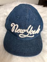 Gr 74 H&M Baby Cap Cappy Sommerhut Newyork Jeans Schleswig-Holstein - Schönkirchen Vorschau