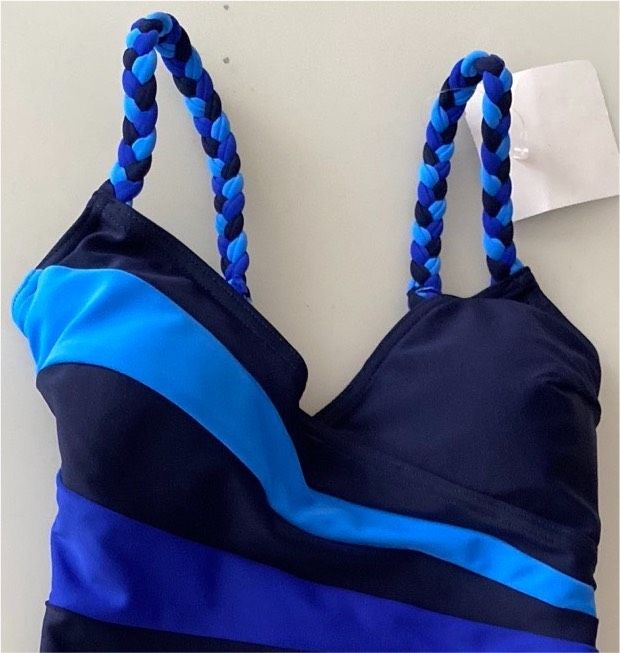 NEU CARIBIAN  sportlicher Badeanzug  Größe 38 B blau in Bühl