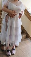 Verlobungskleid / Brautkleid / Standesamtkleid mit Zubehör 42-44 Mitte - Wedding Vorschau