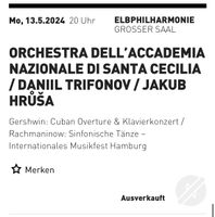 2 Tickets Elbphilharmonie (Großer Saal) am 13.5. Schleswig-Holstein - Lübeck Vorschau