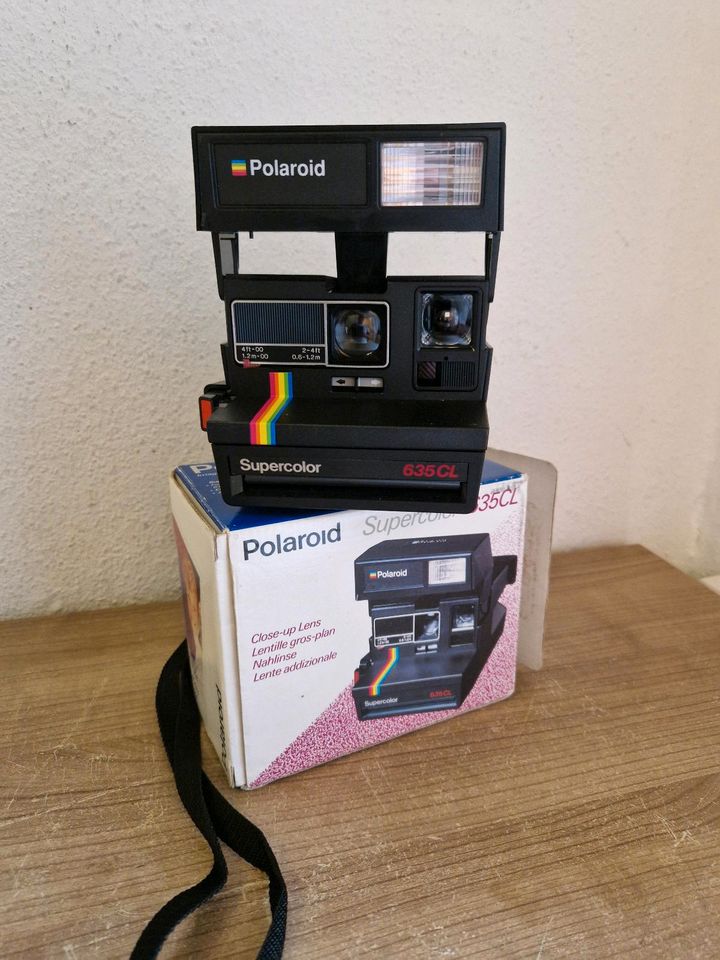 Polaroid 635 CL  Supercolor Sofortbildkamera vintage OVP in Berlin