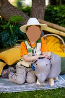 Entdecker Safari Dschungel Kostüm/Weste mit Ranger-Hut Gr.110/116 Sachsen - Waldheim Vorschau
