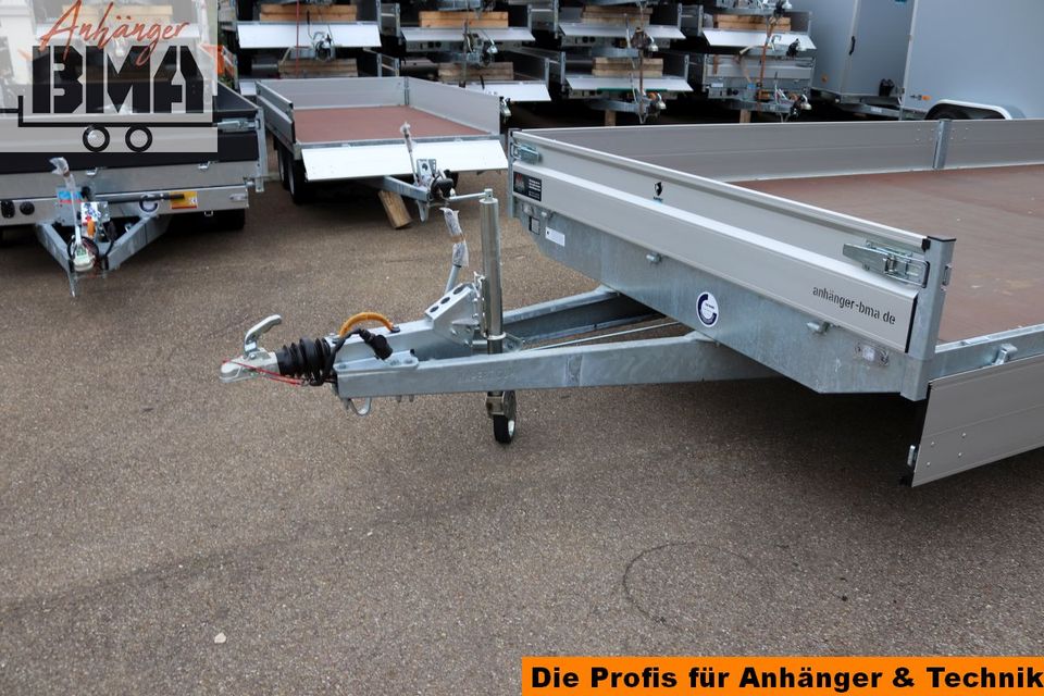 Hapert Hochlader Anhänger TRIEDEM AZURE H-3 605x240x30 3500kg Par in Mühlhausen im Täle