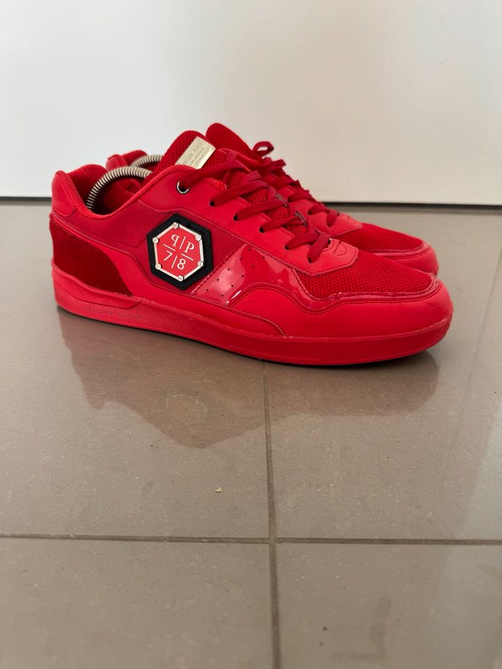 Philipp Plein Schuhe Rot Größe 43 in Groß-Gerau
