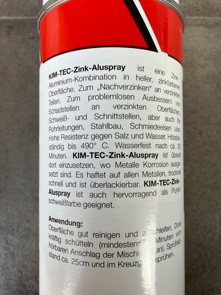 Zink Aluminium Spray 400ml in Haiger