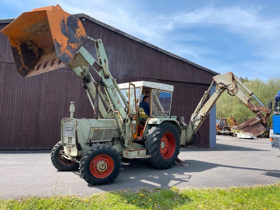 Baggerlader Fendt TS 65,Allrad,Einsatzbereit,kein Mobilbagger in Igersheim