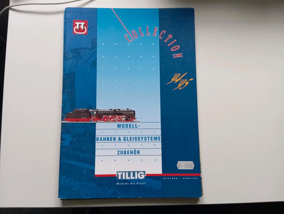 Tillig TT Bahn - Katalog 94/95 sehr guter Zustand in Germersheim