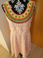 Spitzenkleid Neon Hippie Ibiza Style Bayern - Sulzberg Vorschau