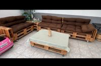 Sitzlounge / Wohnlandschaft / Gartenlounge aus Europalletten Hessen - Hochheim am Main Vorschau