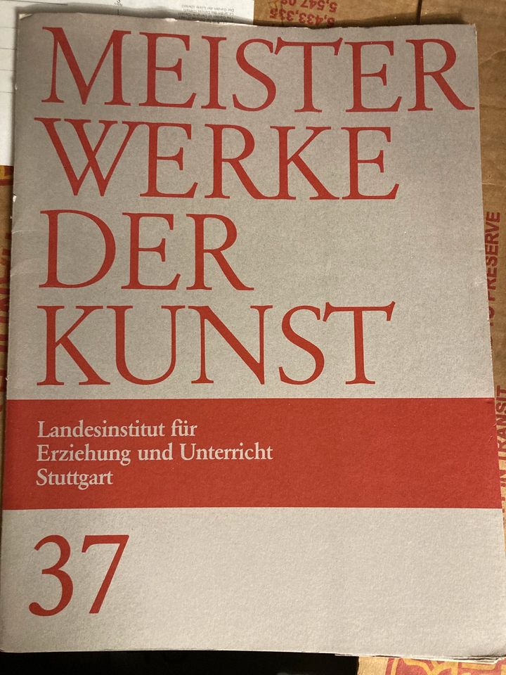 Meisterwerke der Kunst - 37, 40 Bildtafeln Dürer Malerei Maler in Duisburg