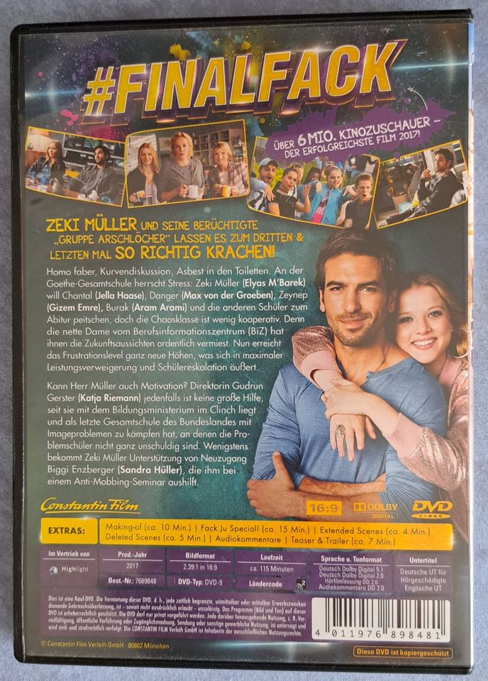 FACK JU GÖHTE 3 - DVD in Thalmässing