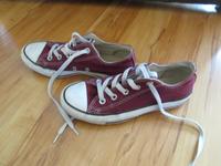 Tolle CONVERSE Sneaker in brodeaux rot in Gr. 36,5 Hessen - Limburg Vorschau