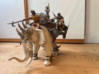 Schleich Tier Kampfelefant mit Aufsatz und Figuren Nordrhein-Westfalen - Neuss Vorschau
