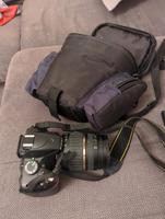 Niko DSLR Kamera Foto  mit Tasche Objektiv Nikon 200mm Baden-Württemberg - Riedlingen Vorschau