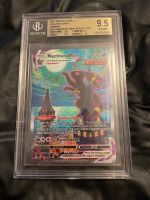 Pokemon 2021 Deutsch Drachenwandel Nachtara Vmax Alt Art BGS 9,5 Frankfurt am Main - Praunheim Vorschau