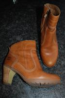 TIMBERLAND bequeme Stiefeletten Ancle-Boots COGNAK Gr. 39 Leder Hessen - Beselich Vorschau