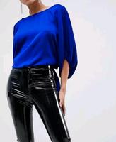 ASOS Top blau rückenfrei binden Gr. 38 Satin Bayern - Augsburg Vorschau