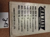 YAMAHA FS1G (76)Type 468 Parts List Ersatzteil Liste inkl Versand Nordrhein-Westfalen - Unna Vorschau