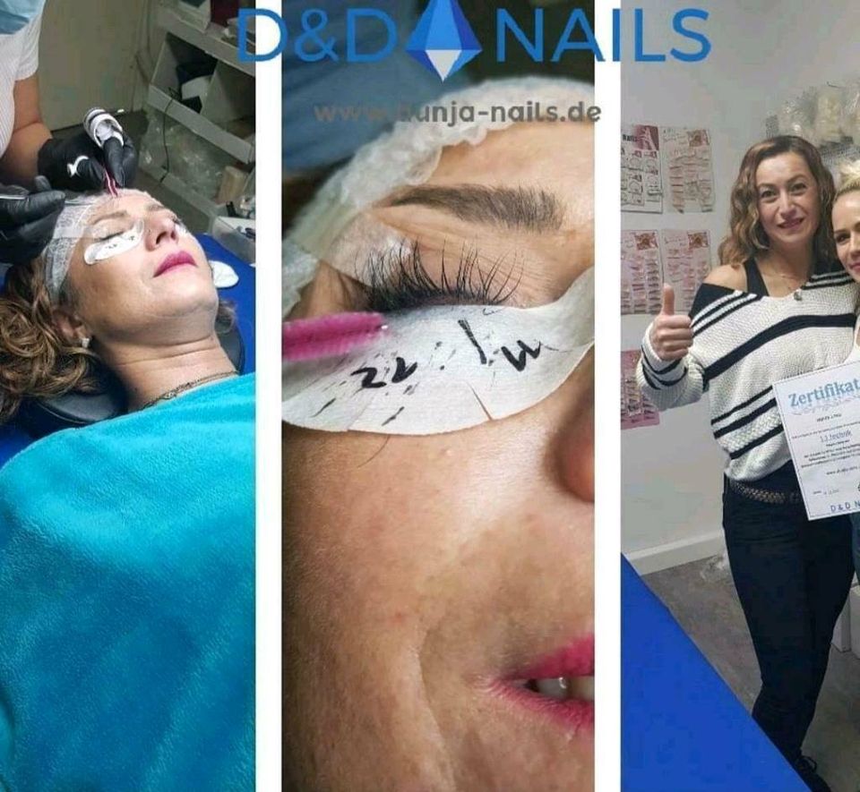 PMU, Wimpernverlängerung, Nageldesign mit Zertifikat nur 220,- in Ulm