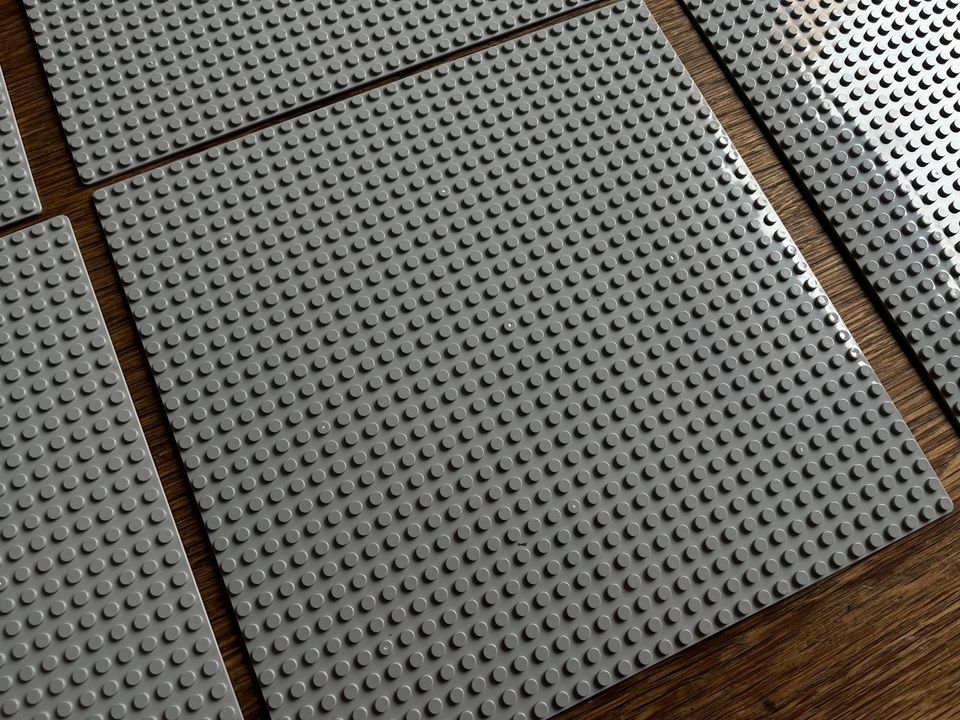 6 x Baseplate / Grundplatte 32x32 - HELL GRAU- für LEGO in Herzogenrath