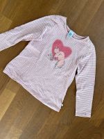 Shirt Langarm, Sanetta, rosa-gestreift, 116 cm Niedersachsen - Sehnde Vorschau