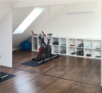 Spiegelwand 200 hoch 150 breit - Home Gym - großer Spiegel Hessen - Wahlsburg Vorschau