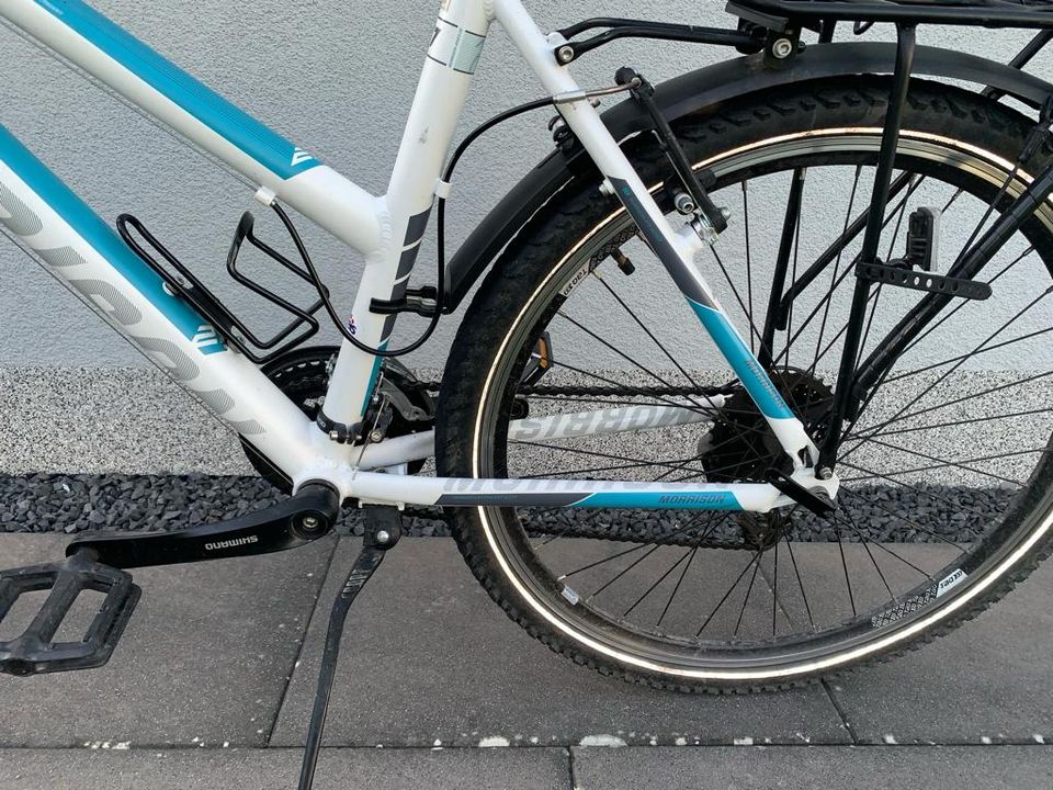 Fahrrad Morrison ATB türkis weiß in Walldürn