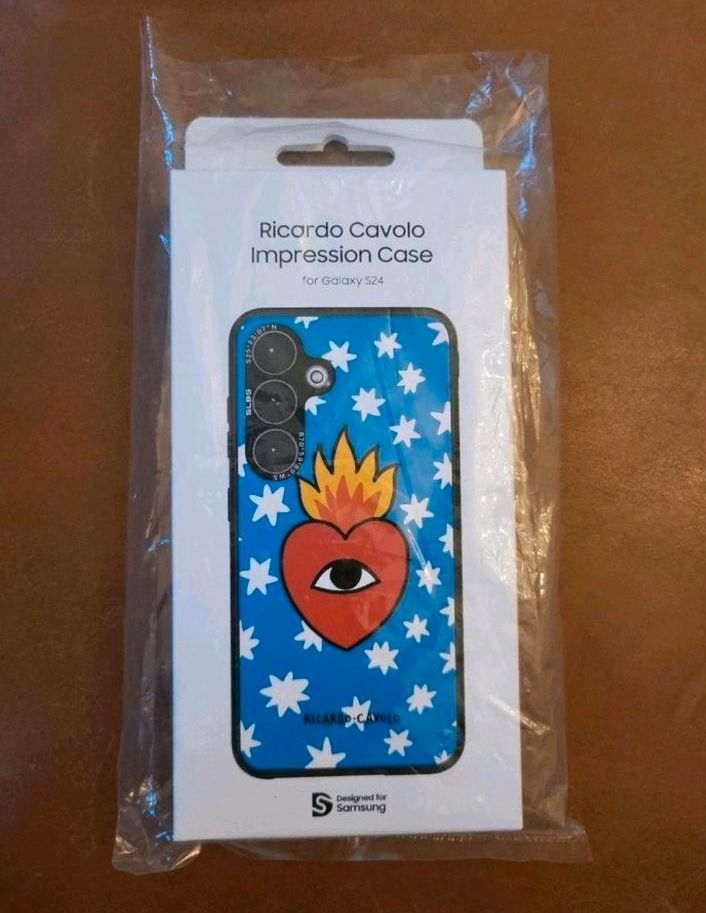 OVP Hülle Samsung Galaxy S24 NEU Handy Schutz Case Bunt Blau Rot in Rinteln