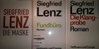 Siegfried Lenz: 3 Romane: Die Klangprobe, Die Maske, Fundbüro Bremen - Blockland Vorschau