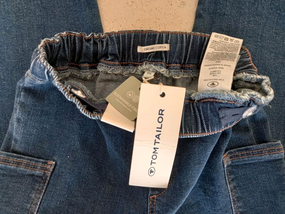 Neue Jeans, Größe 116 von Tom Tailor, verstellbar, OVP in Wolfschlugen