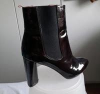 Tolle Stiefelette Stiefel  Chelsea Style Lack Bayern - Bad Wörishofen Vorschau