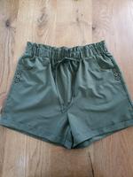 neu: Short, kurze Hose, High waist, hohe Taille in Kaki Bayern - Küps Vorschau