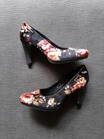 High Heels mit Blumensamt Nordrhein-Westfalen - Moers Vorschau