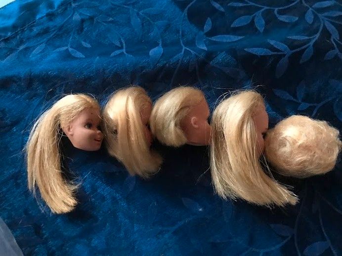Barbie Kopf 3 Stück  Original aus den 70ern in Freising