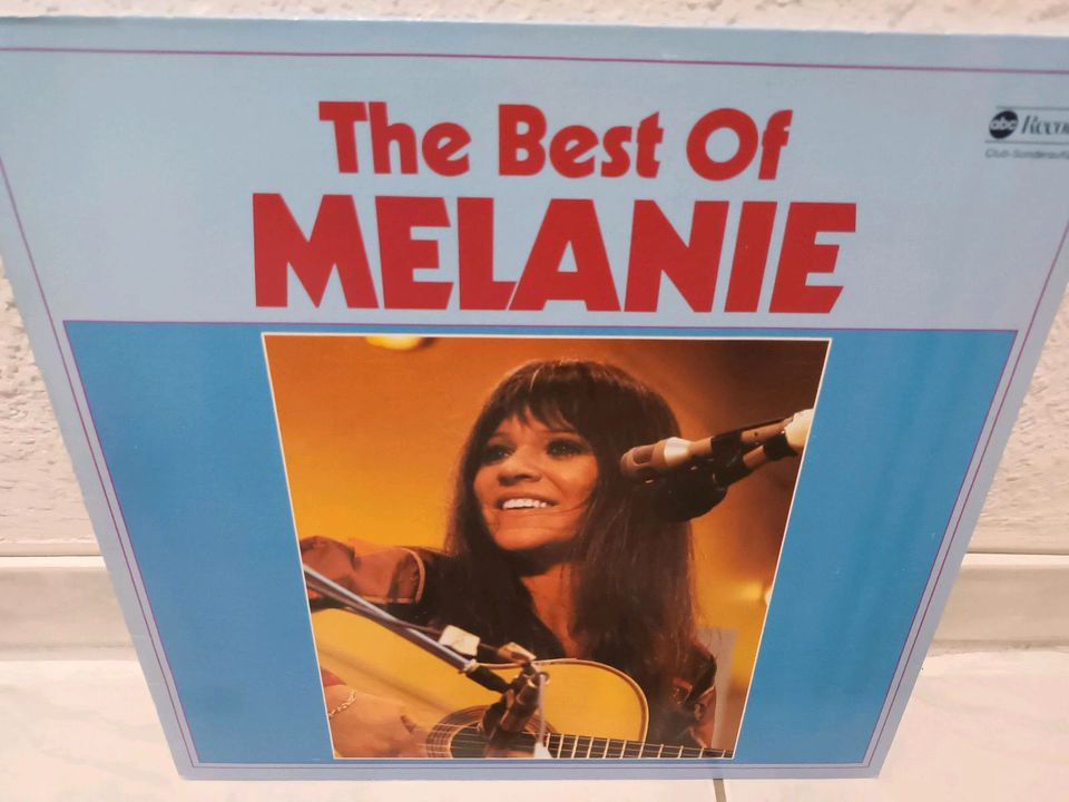 Schallplatte "The Best of Melanie" in Petersaurach