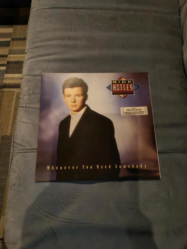 LP Rick Astley - Whenever you need Somebody Vinyl kein Versand in Icking