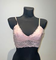 Damen Bustier Crop Top Spitze Gr. M rosa sexy Stuttgart - Untertürkheim Vorschau