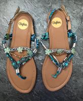Tolle Da-Zehentreter-Sandalen v. Buffalo Fb. Türkis Gr.39 Bayern - Stammbach Vorschau