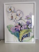 Aquarell Orchideen Blumen Niedersachsen - Göttingen Vorschau