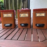 Drei alte Kräuterdosen aus der Apotheke Bayern - Feldkirchen-Westerham Vorschau