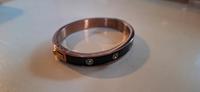 Fossil Armreif Armband Edelstahl rosegold Zirkonia Strass Bayern - Hirschaid Vorschau